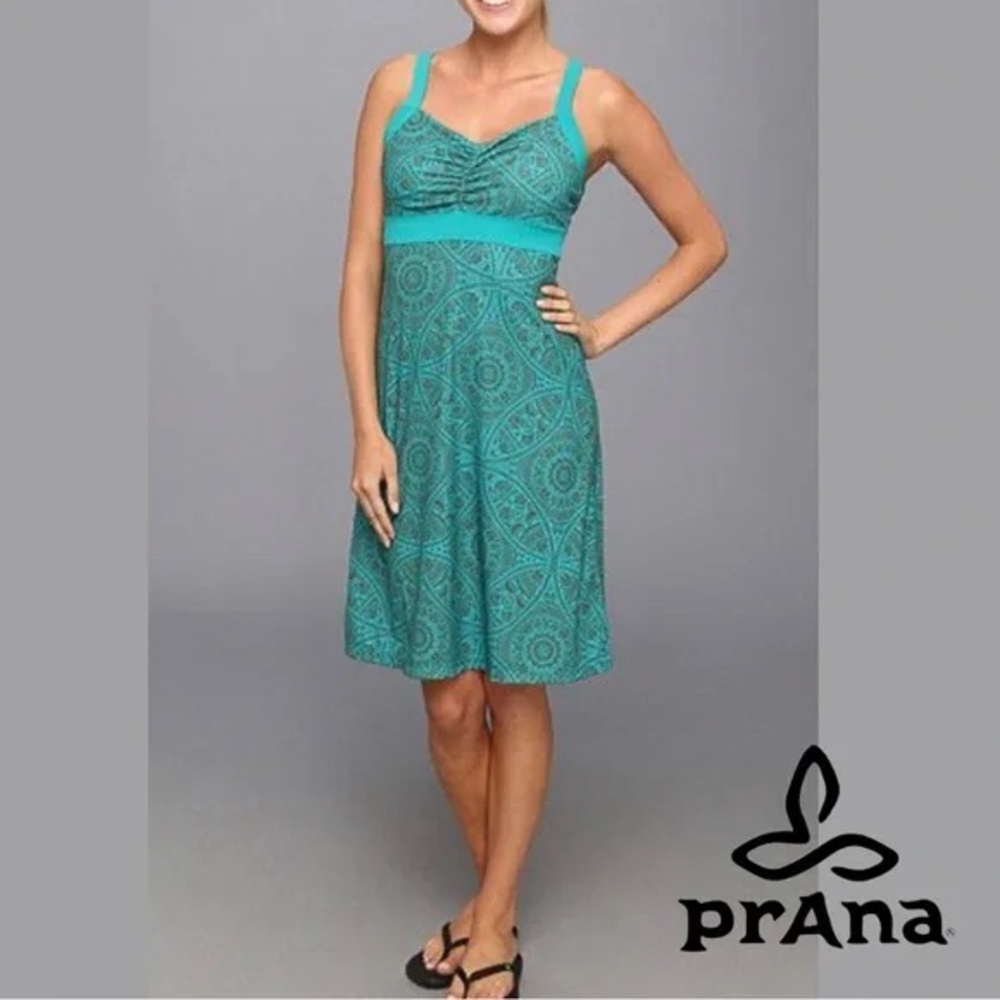 Prana Amaya Print Dress XL